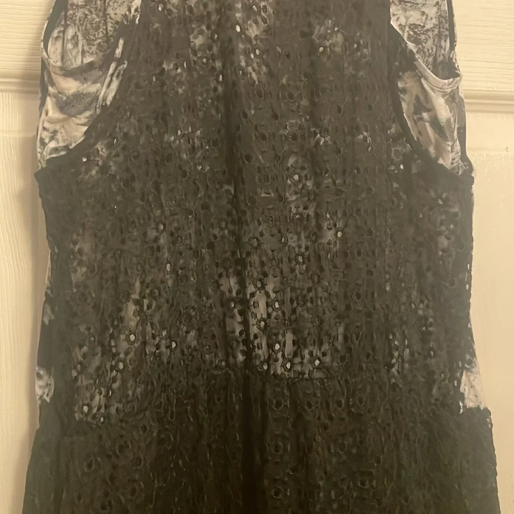 Rachel Roy tied dye racer back dress medium - Picture 7 of 7